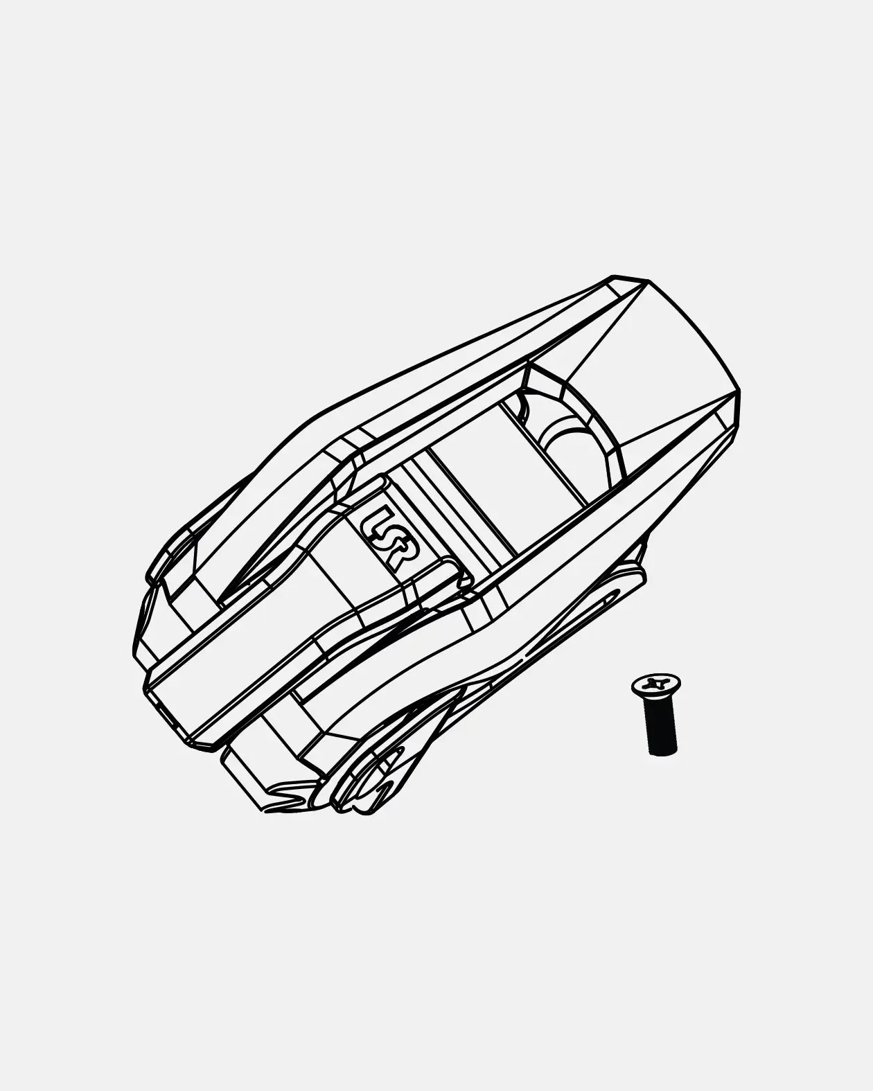 LSR 2.1 Auto-Lock Toe Buckle 2026