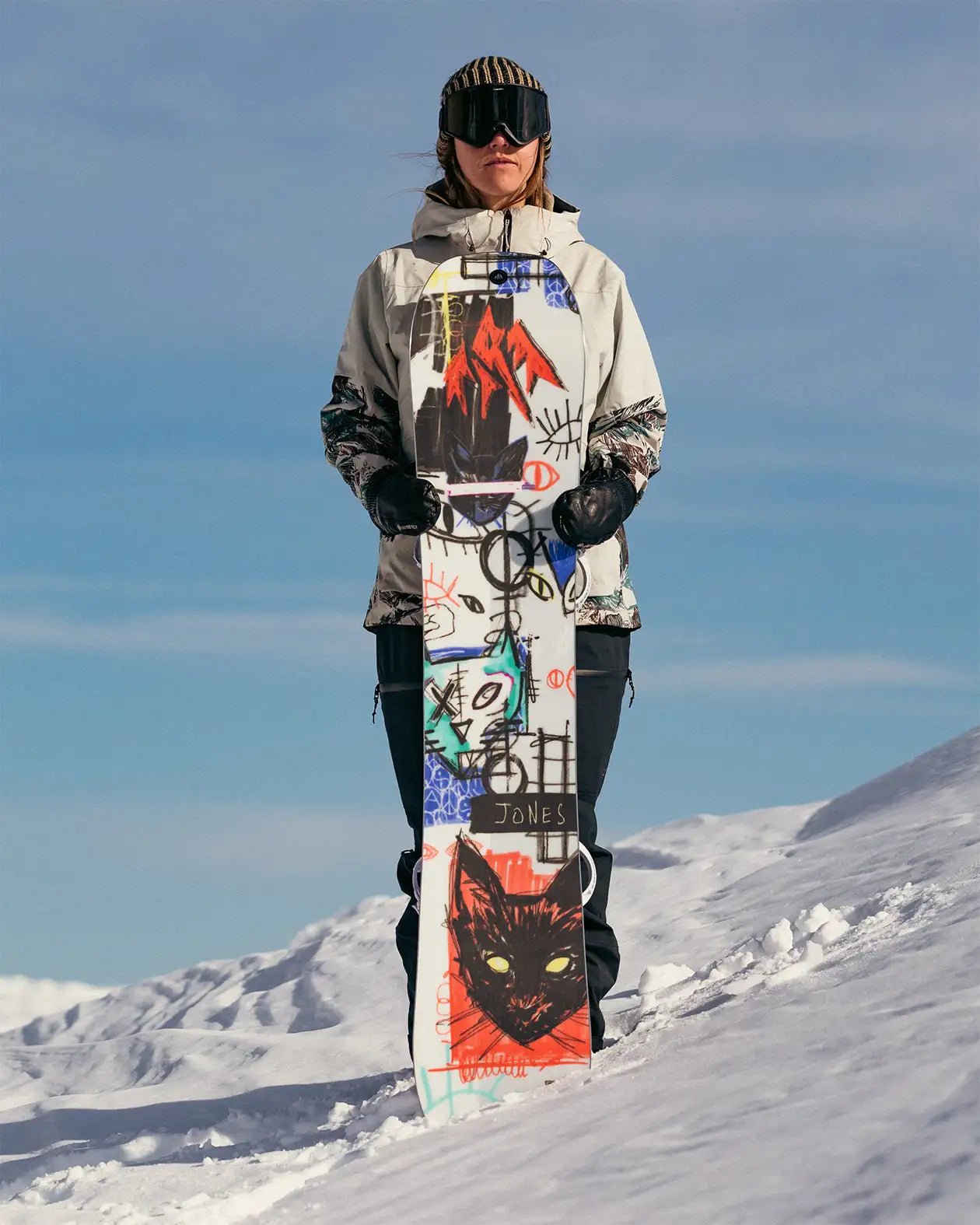 Women's Rally Cat Snowboard | Jones Women's Rally Cat Snowboard Jones Snowboards High Performance