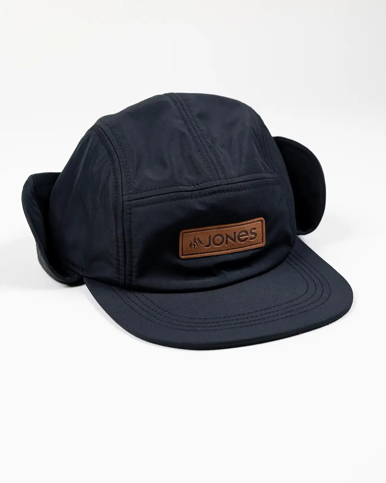 Denali Recycled Fleece Earflap Cap | Jones Denali Recycled Fleece Earflap Cap Jones Snowboards High Performance 7630949121547 J.26.CAU.DEN.BK.OS.1