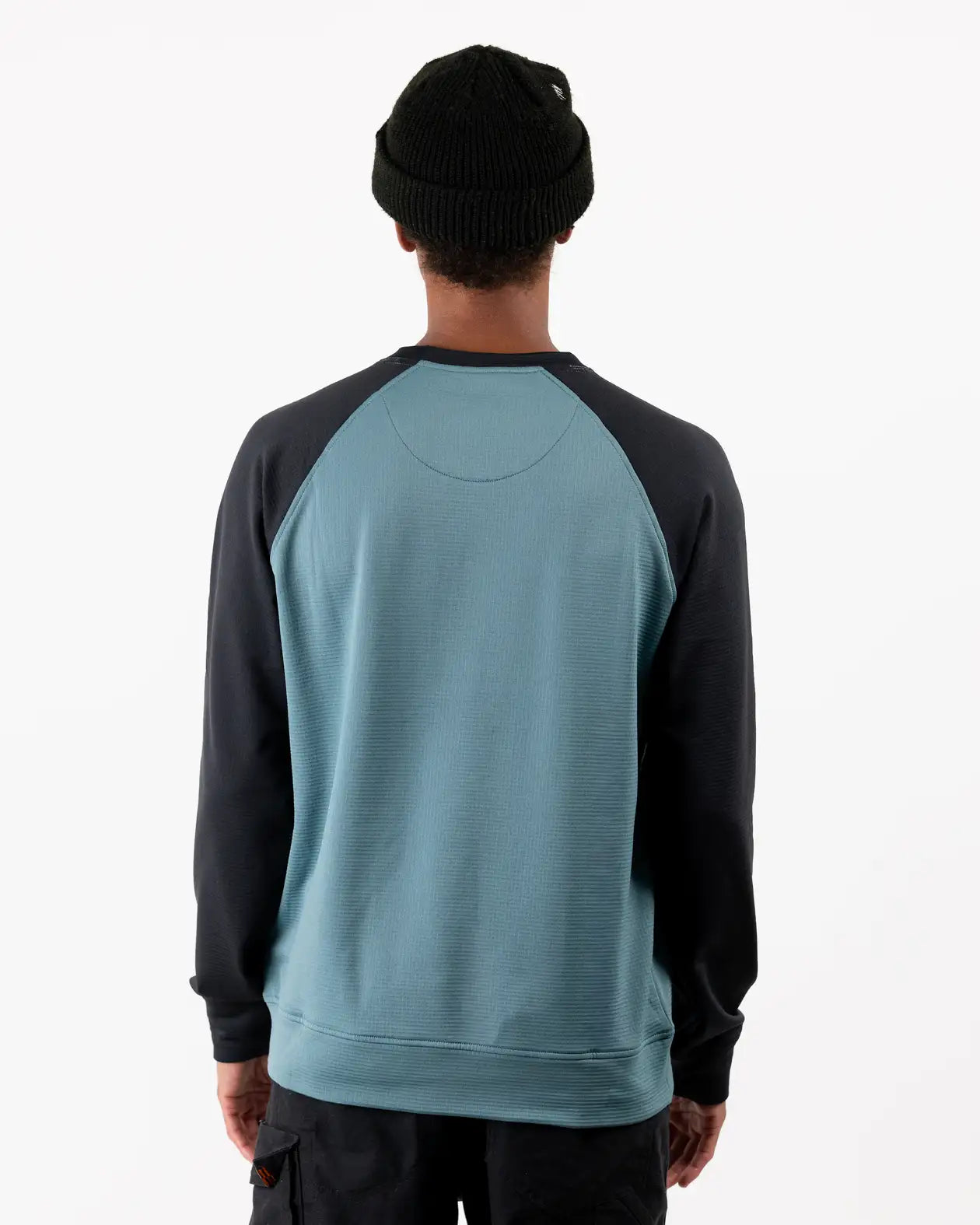 Men’s Flagship Recycled Grid Fleece Crew | Jones Men’s Flagship Recycled Grid Fleece Crew Jones Snowboards High Performance
