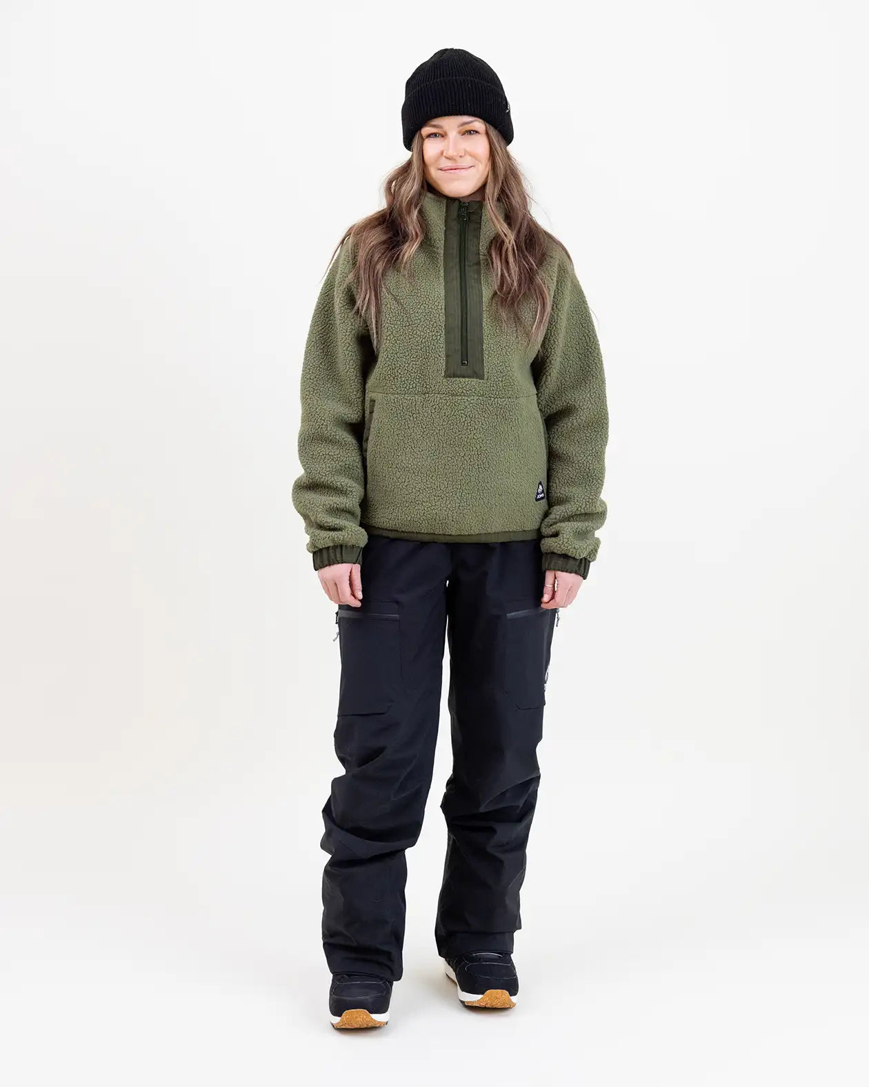 Women’s Campfire Recycled Sherpa Fleece Pullover