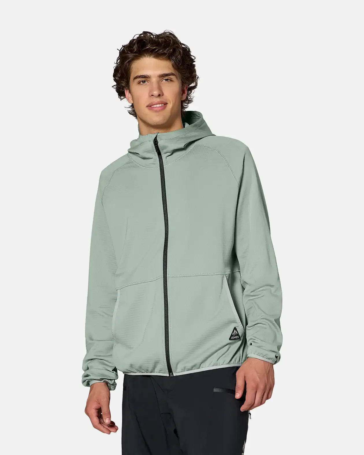 M'S FLAGSHIP GRID FLEECE HOODED JACKET 2027 M'S FLAGSHIP GRID FLEECE HOODED JACKET 2027 Apparel Technical Jones Snowboards High Performance 7630961815646 J.27.FEM.FLH.020.2S.1