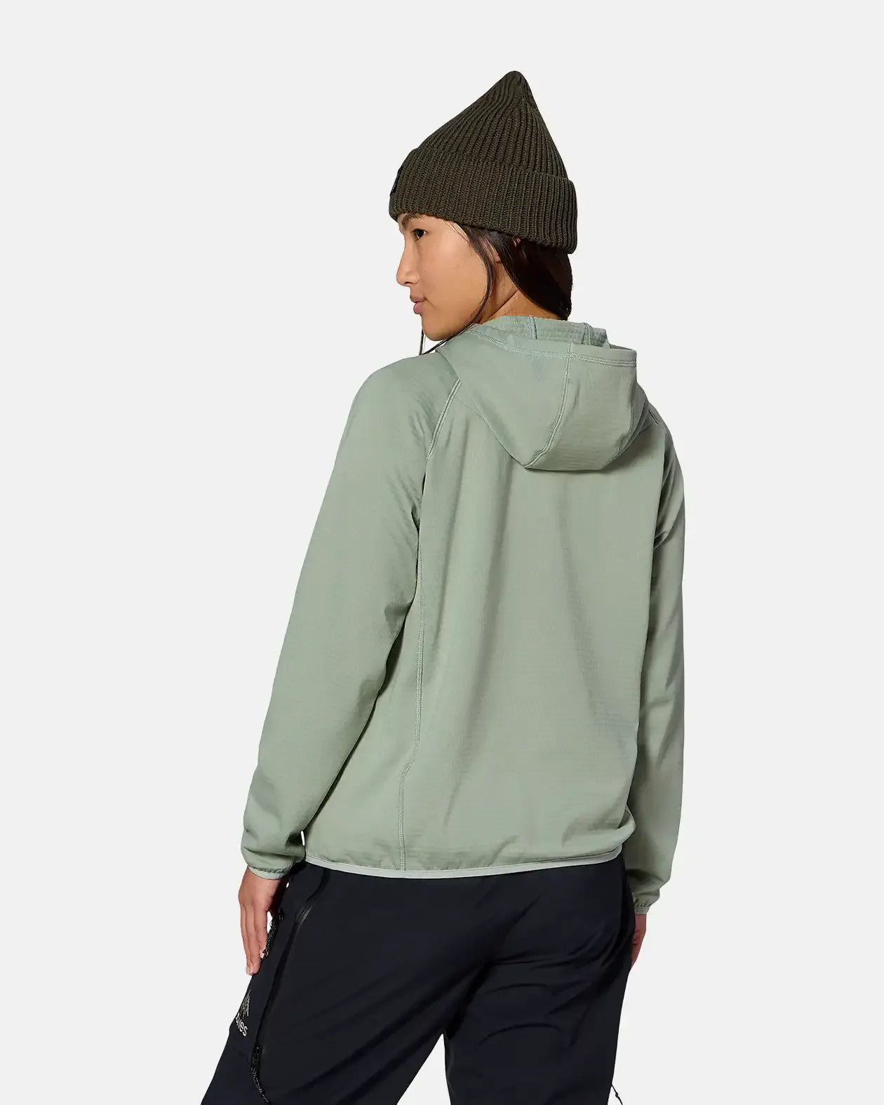W'S FLAGSHIP GRID FLEECE HOODED PULLOVER 2027 W'S FLAGSHIP GRID FLEECE HOODED PULLOVER 2027 Apparel Technical Jones Snowboards High Performance