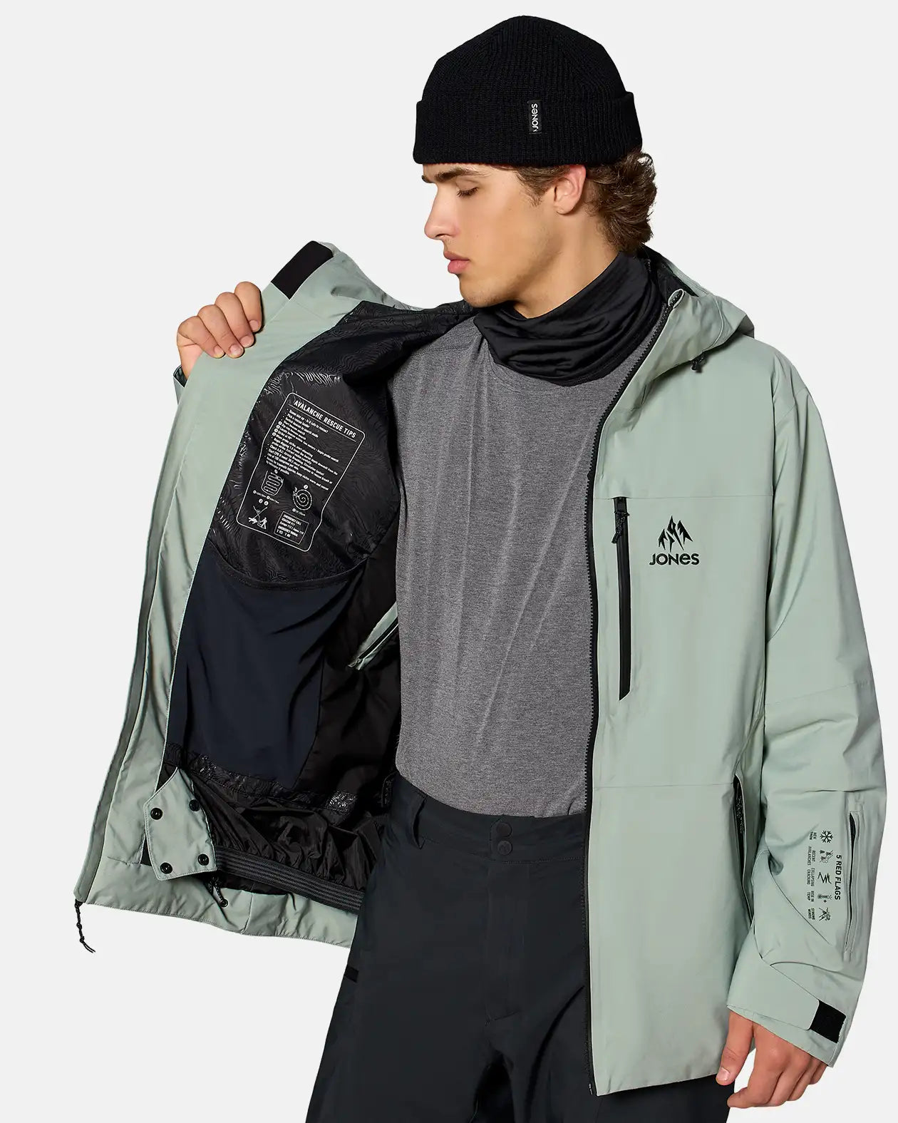 M'S DEEPER GORE-TEX INSULATED JACKET 2027 M'S DEEPER GORE-TEX INSULATED JACKET 2027 Outerwear Jones Snowboards High Performance