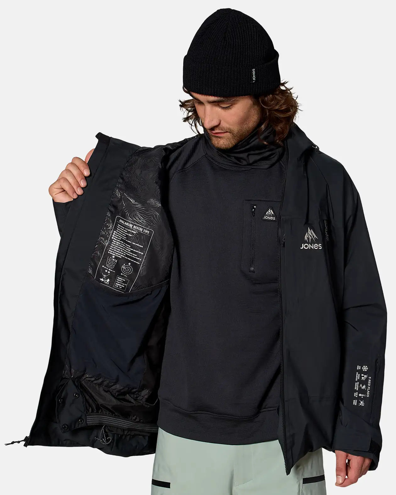 M'S DEEPER GORE-TEX JACKET 2027 M'S DEEPER GORE-TEX JACKET 2027 Outerwear Jones Snowboards High Performance