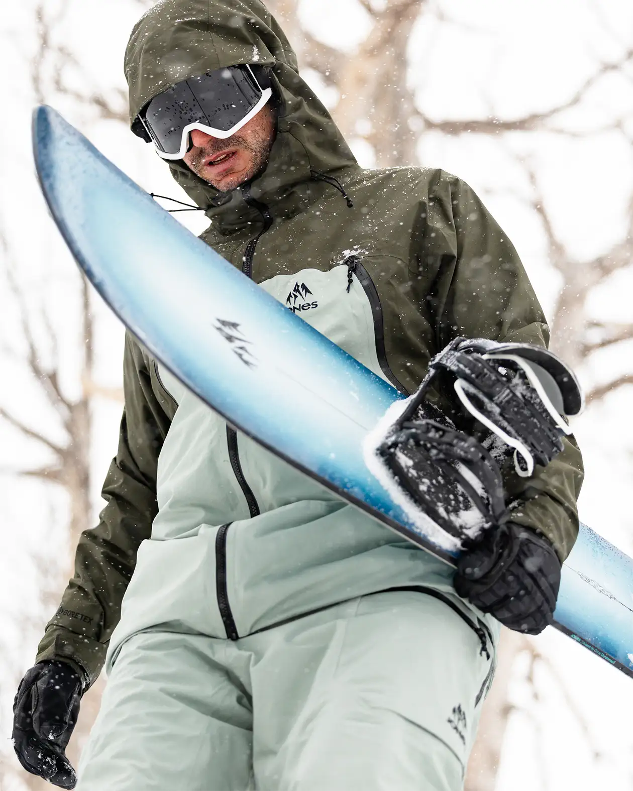 M'S DEEPER GORE-TEX JACKET 2027 M'S DEEPER GORE-TEX JACKET 2027 Outerwear Jones Snowboards High Performance
