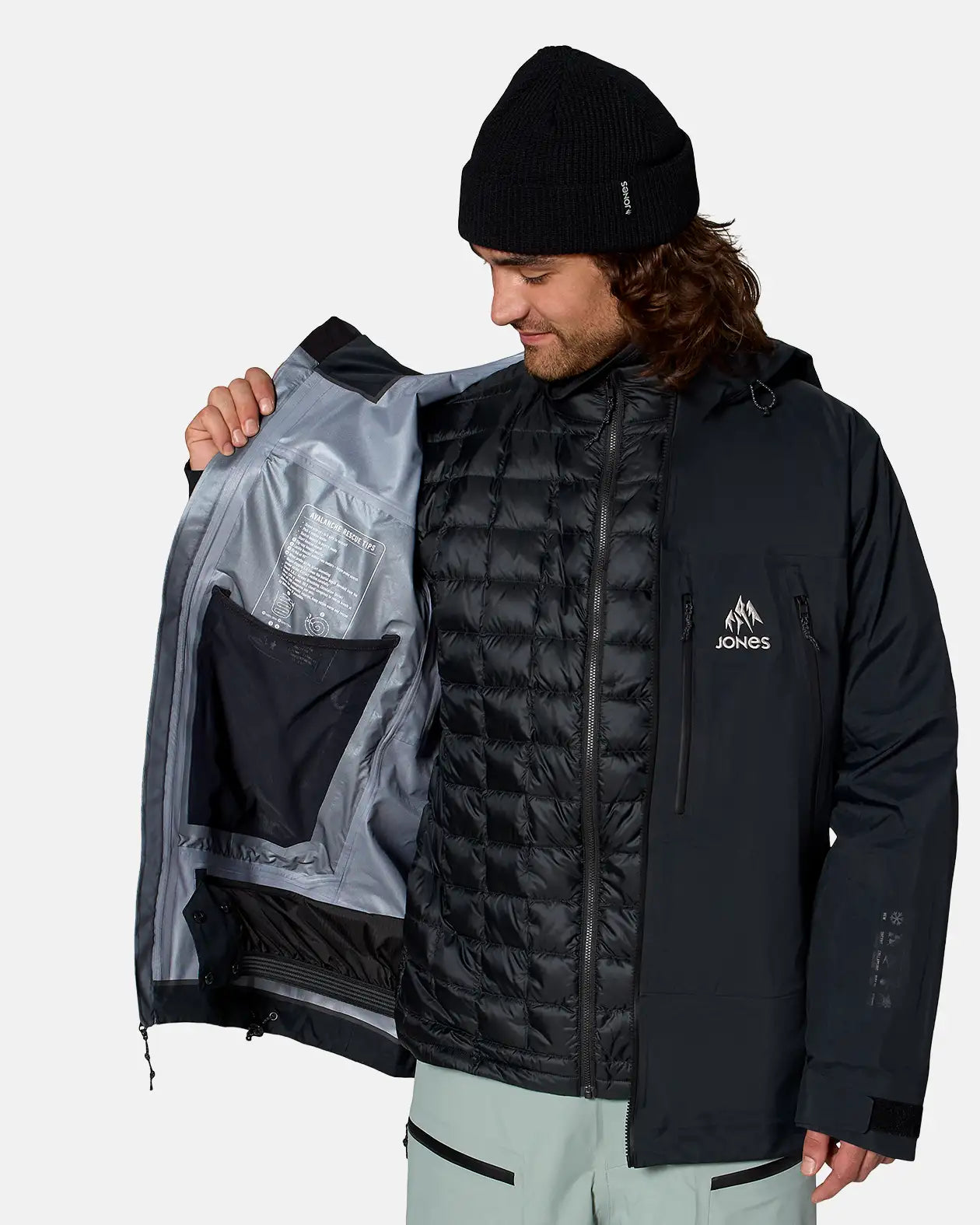 M'S HIGHER GORE-TEX 3L JACKET 2027 M'S HIGHER GORE-TEX 3L JACKET 2027 Outerwear Jones Snowboards High Performance