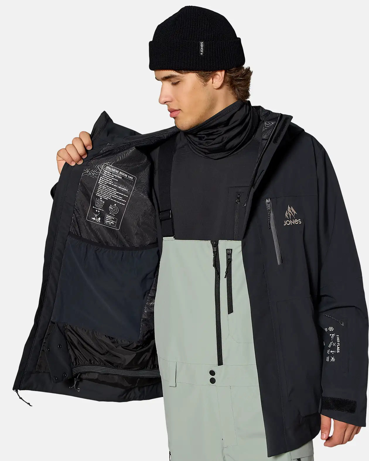 M'S MTN SURF INSULATED JACKET 2027 M'S MTN SURF INSULATED JACKET 2027 Outerwear Jones Snowboards High Performance
