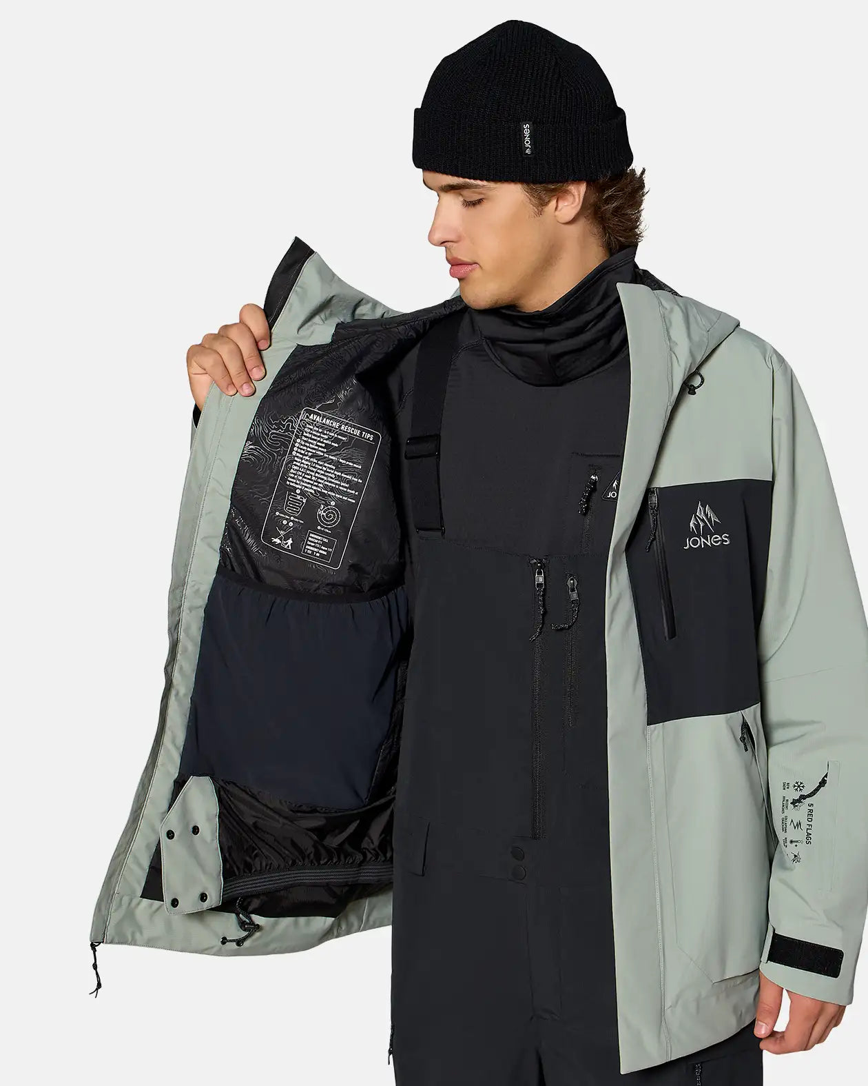 M'S MTN SURF INSULATED JACKET 2027 M'S MTN SURF INSULATED JACKET 2027 Outerwear Jones Snowboards High Performance