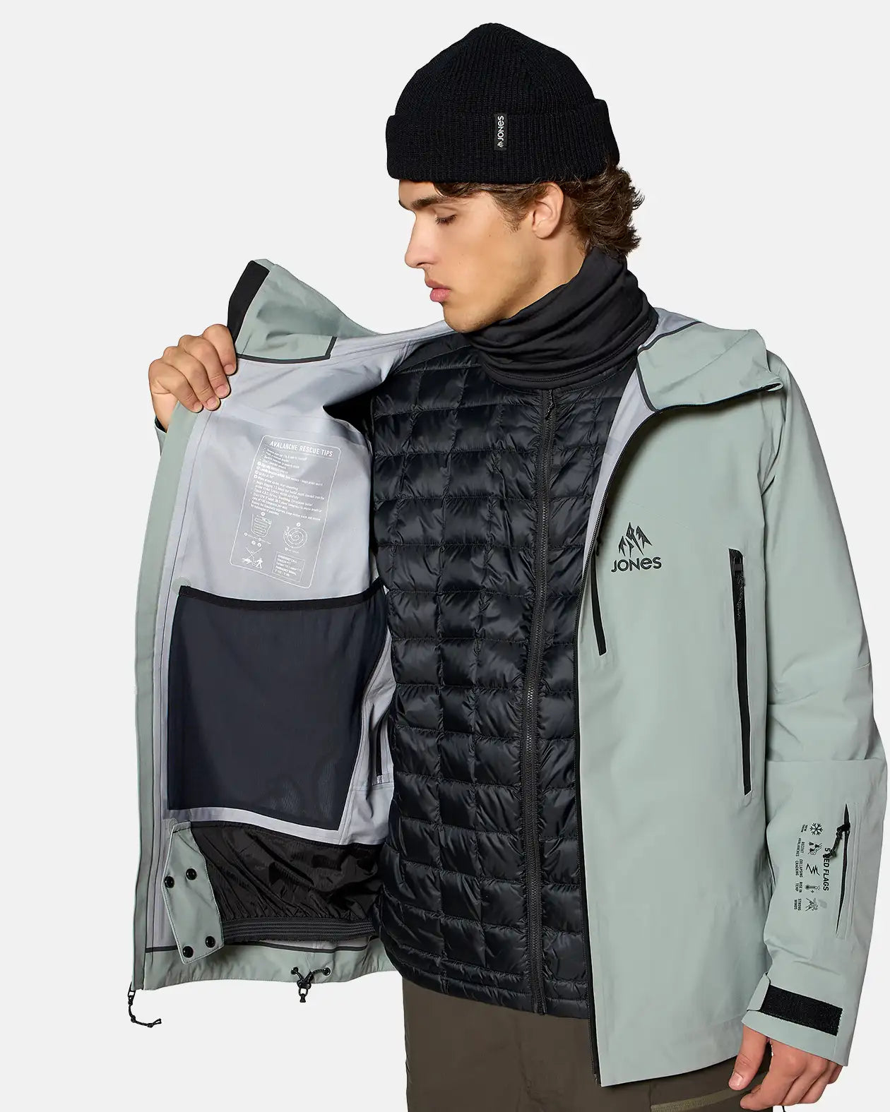 M'S FURTHER 3L STRETCH JACKET 2027 M'S FURTHER 3L STRETCH JACKET 2027 Outerwear Jones Snowboards High Performance