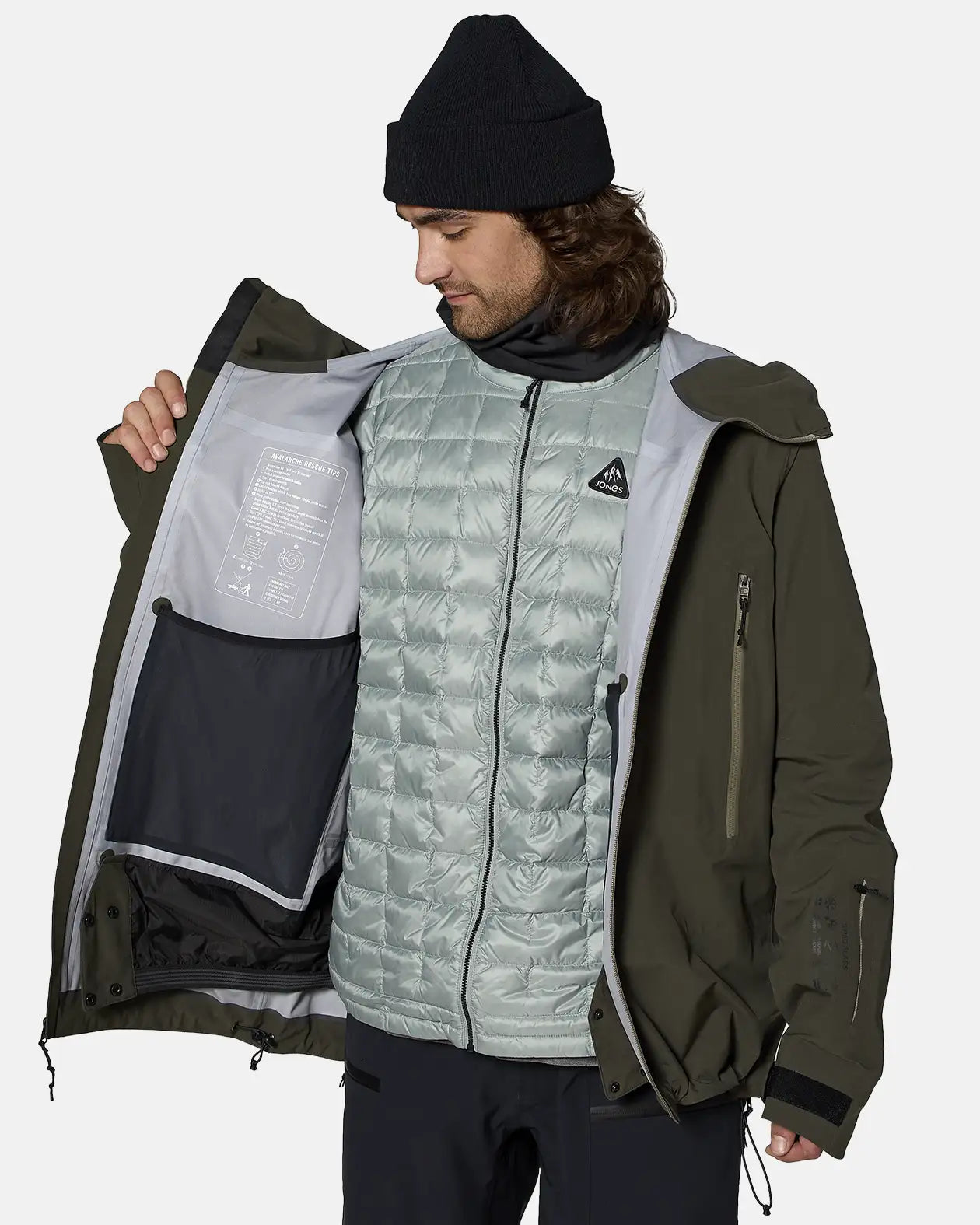 M'S FURTHER 3L STRETCH JACKET 2027 M'S FURTHER 3L STRETCH JACKET 2027 Outerwear Jones Snowboards High Performance
