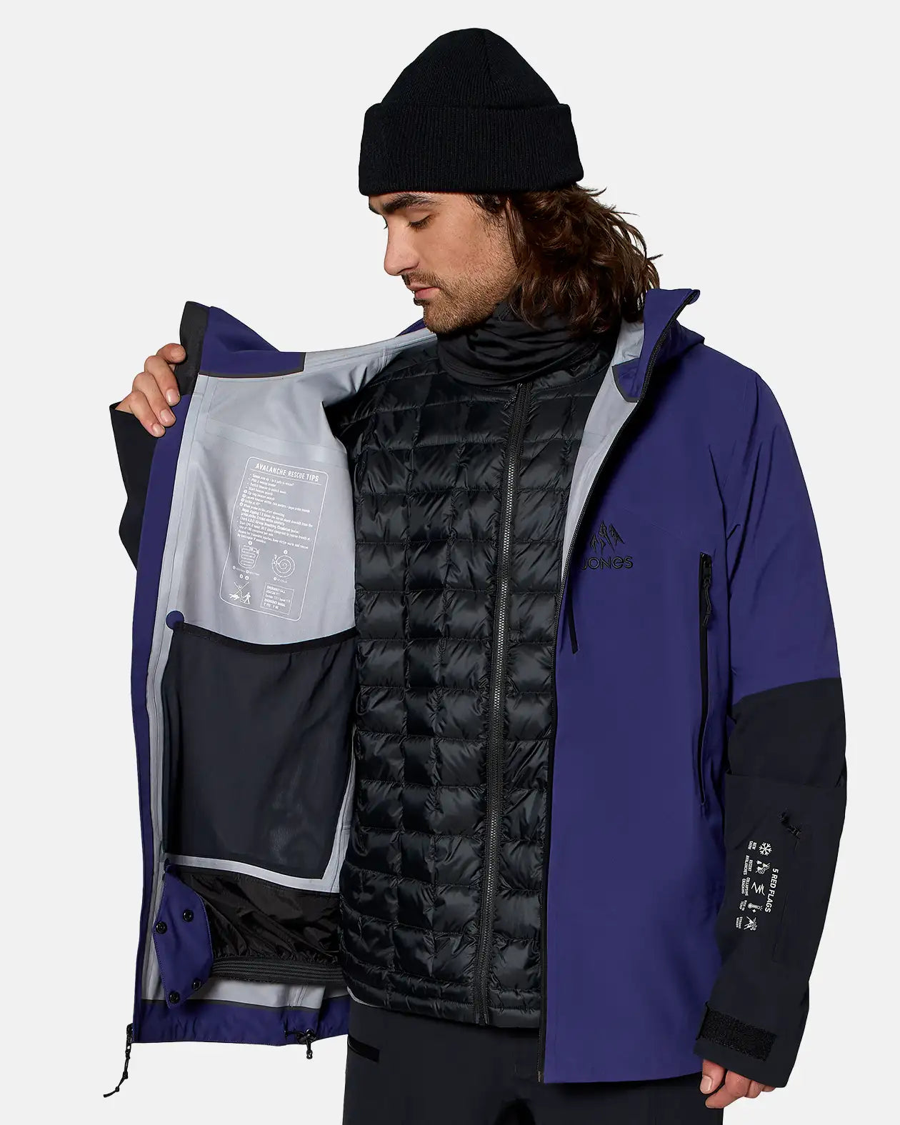M'S FURTHER 3L STRETCH JACKET 2027 M'S FURTHER 3L STRETCH JACKET 2027 Outerwear Jones Snowboards High Performance