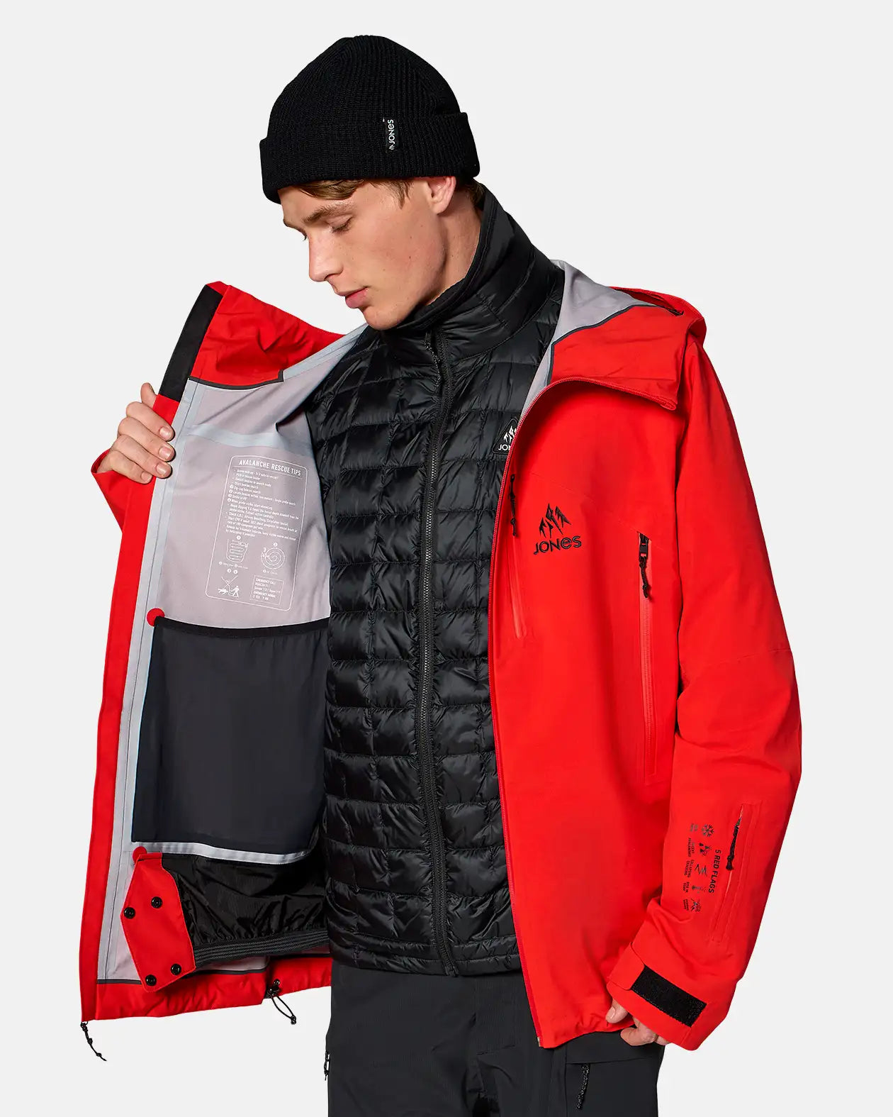 M'S FURTHER 3L STRETCH JACKET 2027 M'S FURTHER 3L STRETCH JACKET 2027 Outerwear Jones Snowboards High Performance
