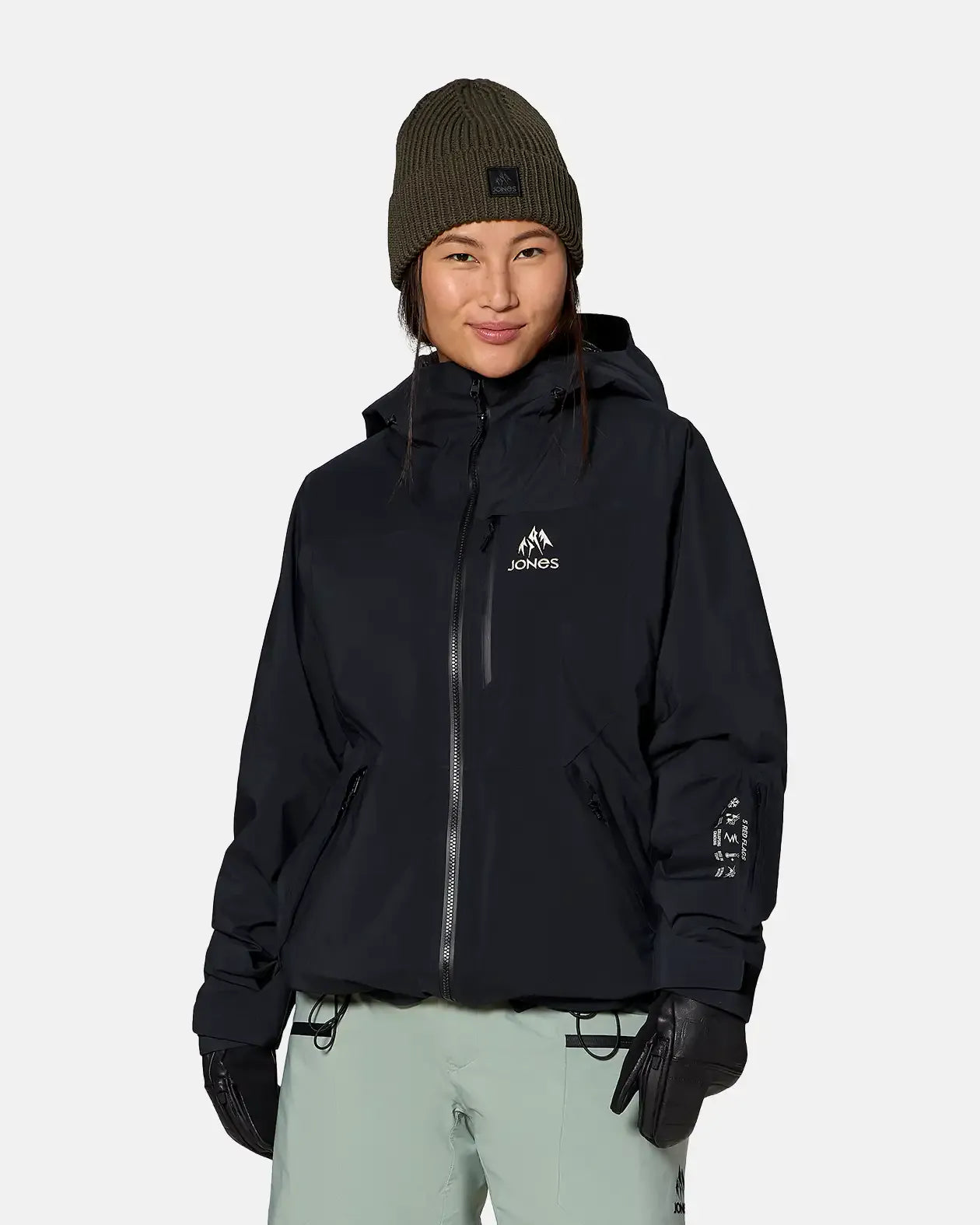 W'S DEEPER GORE-TEX JACKETS 2027 W'S DEEPER GORE-TEX JACKETS 2027 Outerwear Jones Snowboards High Performance 7630961813802 J.27.JKW.GT2.001.1XS.1