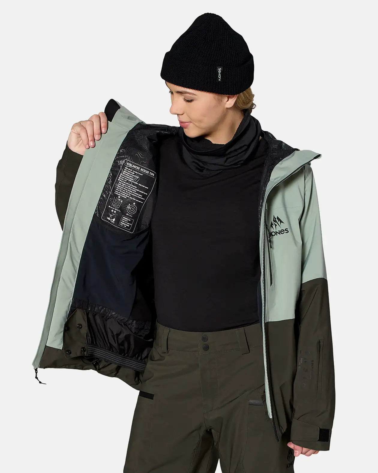 W'S DEEPER GORE-TEX JACKETS 2027 W'S DEEPER GORE-TEX JACKETS 2027 Outerwear Jones Snowboards High Performance