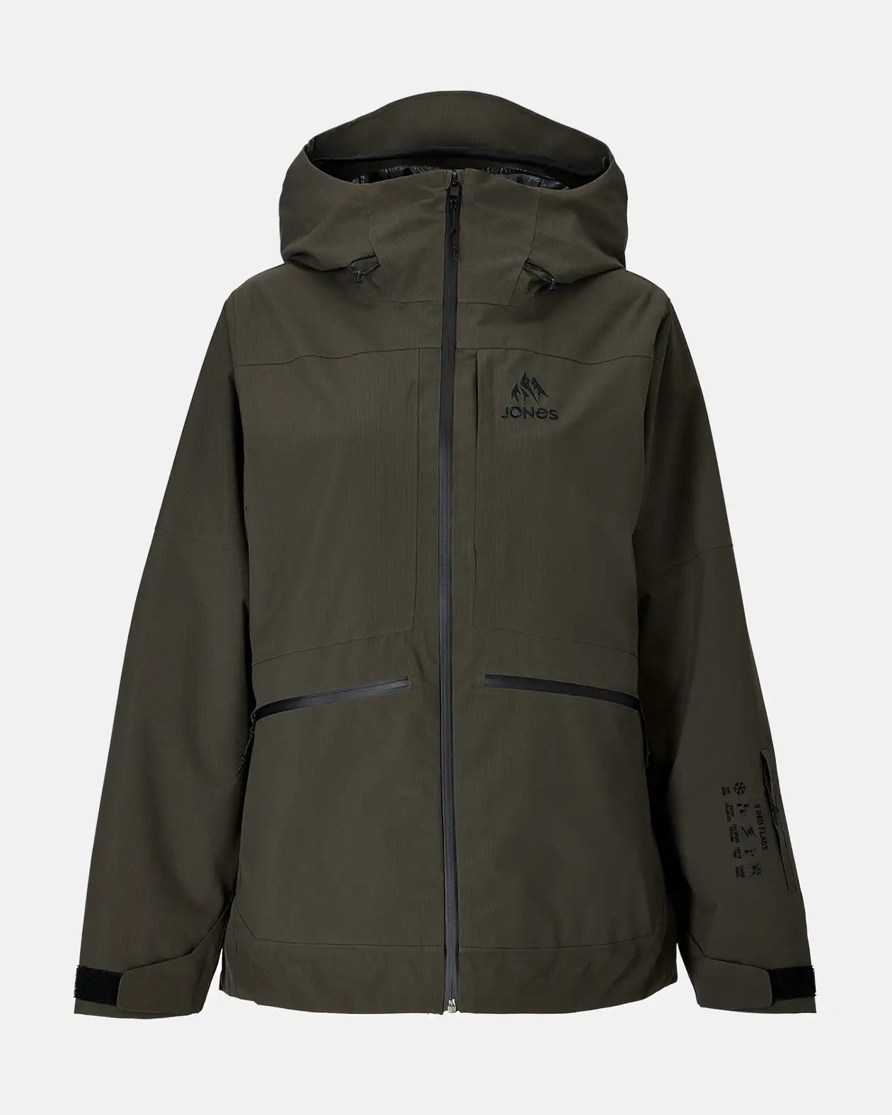 W'S MTN SURF INSULATED JACKET 2027 W'S MTN SURF INSULATED JACKET 2027 Outerwear Jones Snowboards High Performance