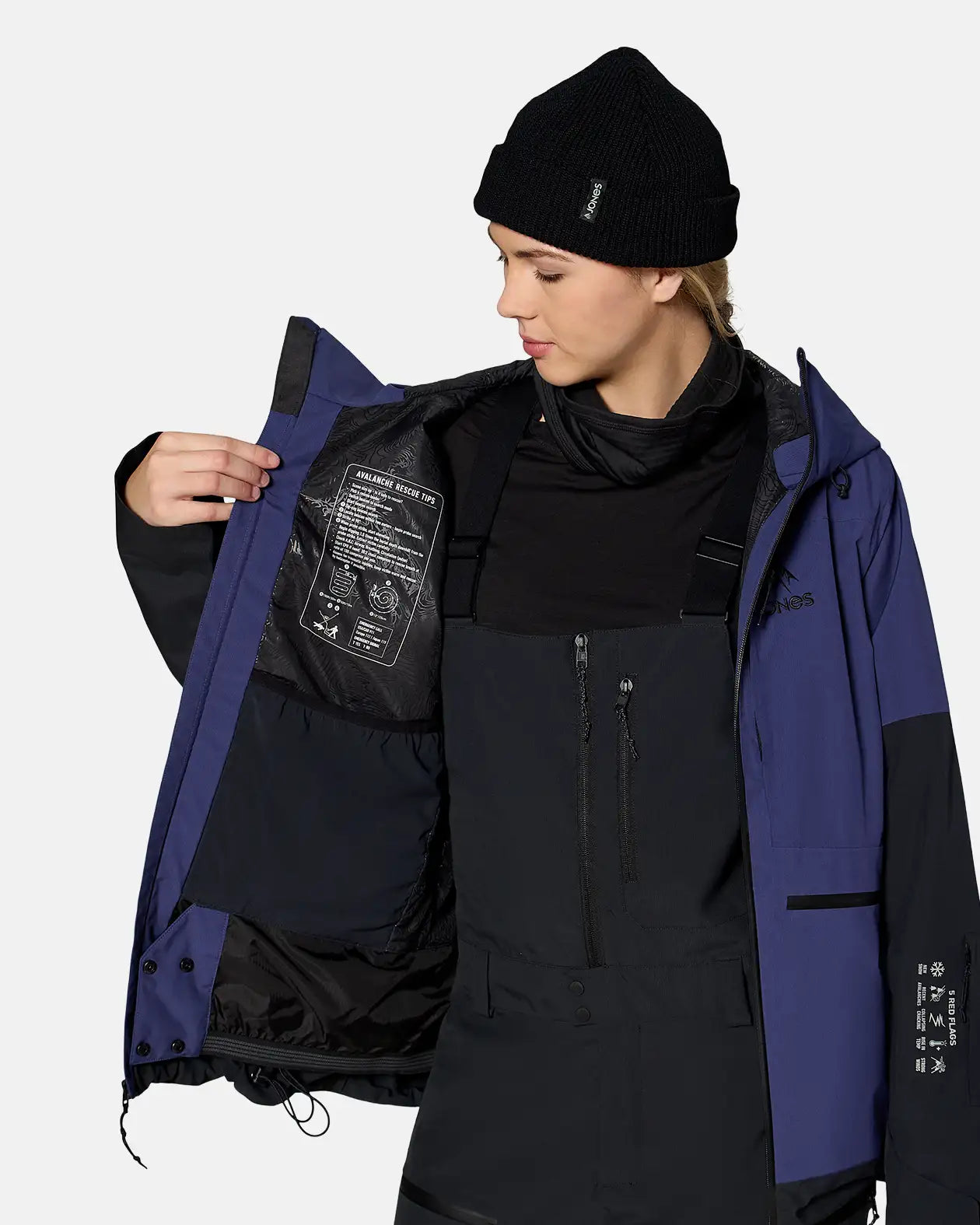 W'S MTN SURF INSULATED JACKET 2027 W'S MTN SURF INSULATED JACKET 2027 Outerwear Jones Snowboards High Performance