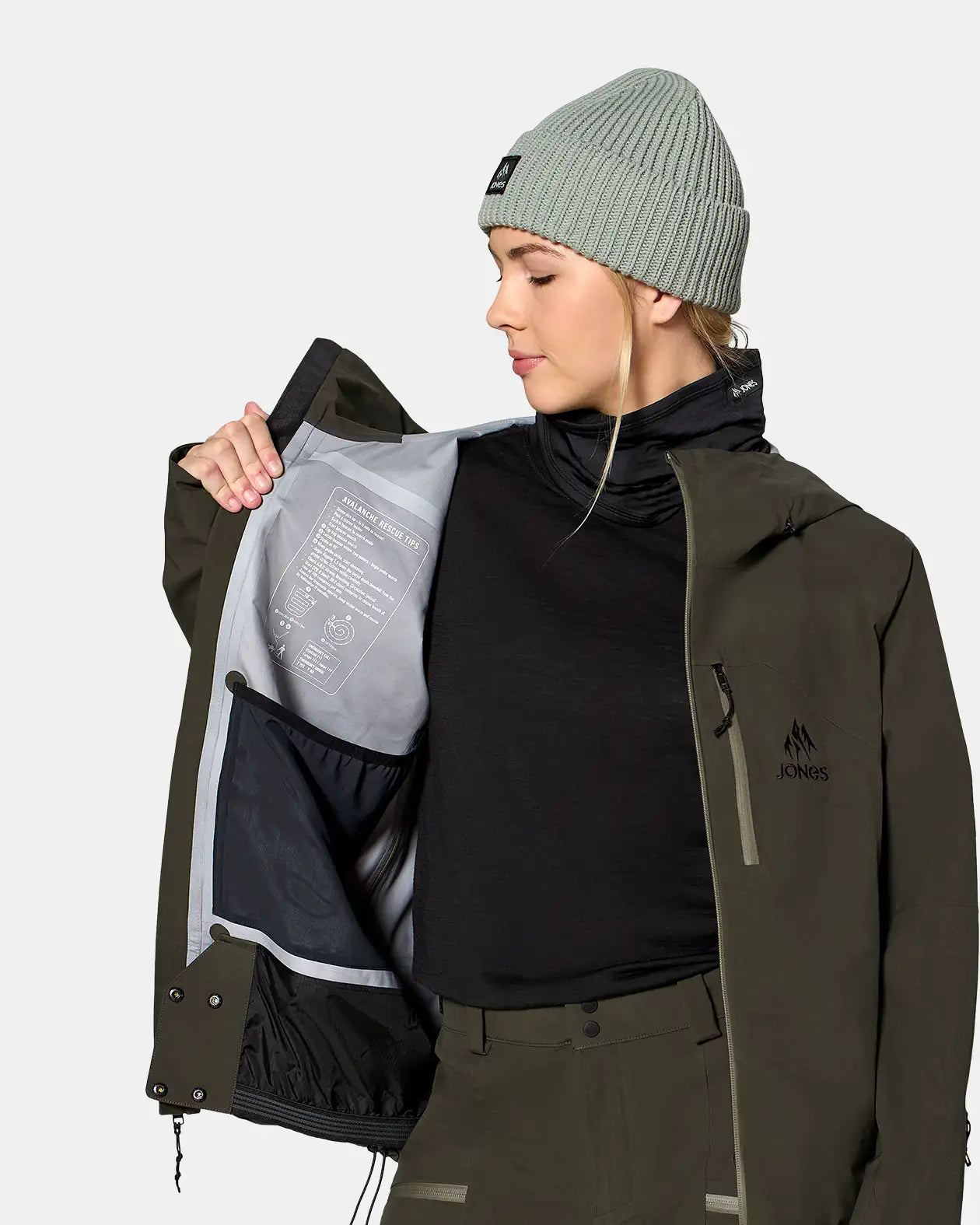 W'S FURTHER 3L STRETCH JACKET 2027 W'S FURTHER 3L STRETCH JACKET 2027 Outerwear Jones Snowboards High Performance